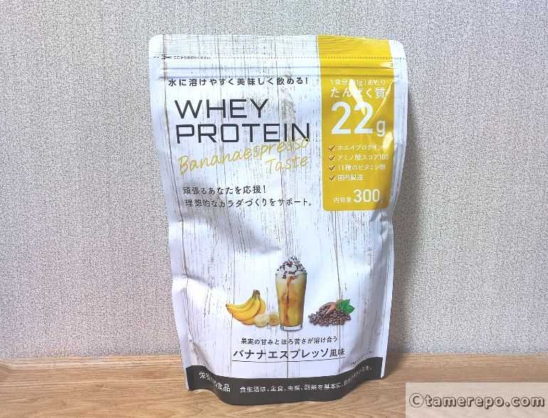 ドン・キホーテホエイプロテイン(バナナ) パッケージ画像　薄毛対策